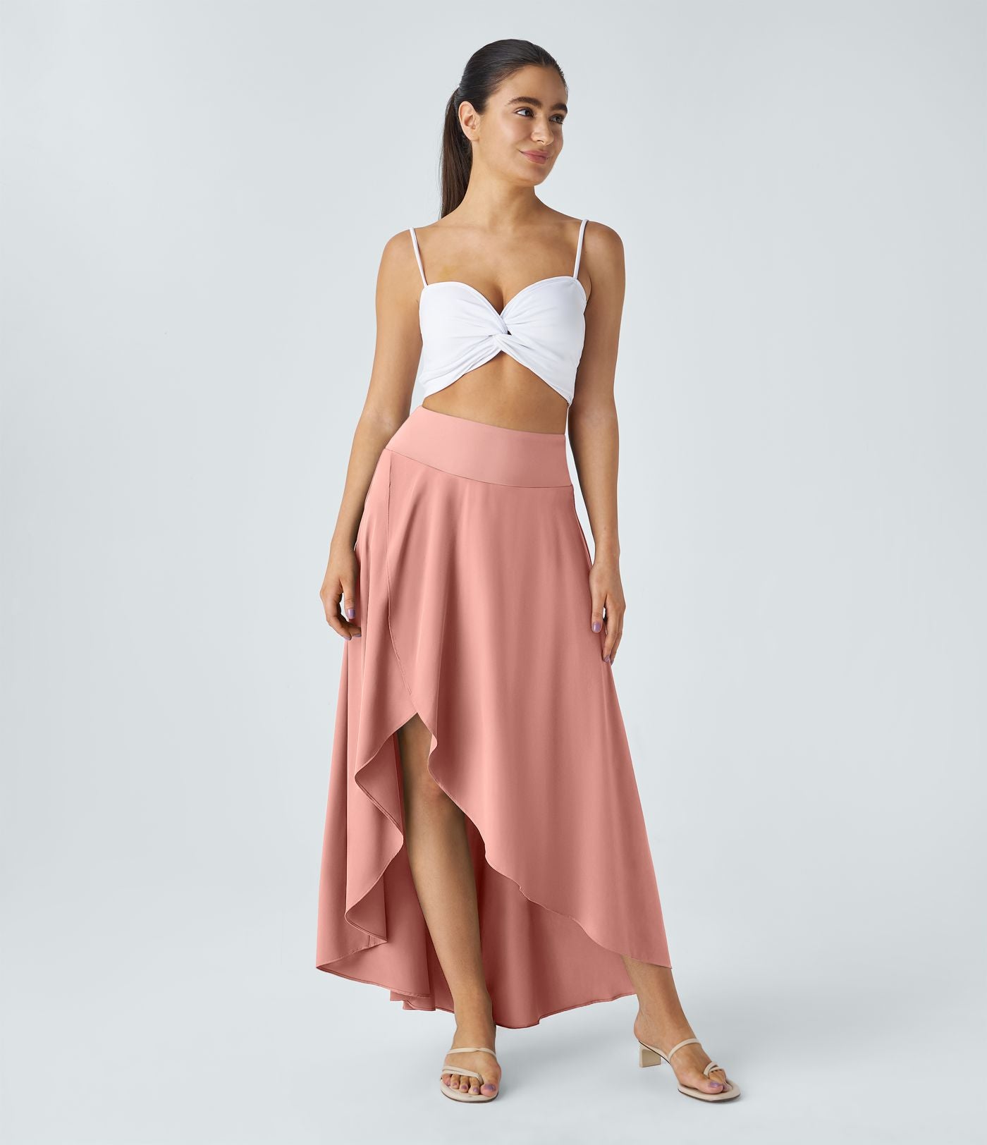 CWR Natalia | Split Comfortable Skirt