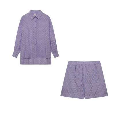 Maud | Ensemble Chemise & Shorts Chic