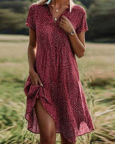 Yara™ | Luchtige Polka-Dot Minidress