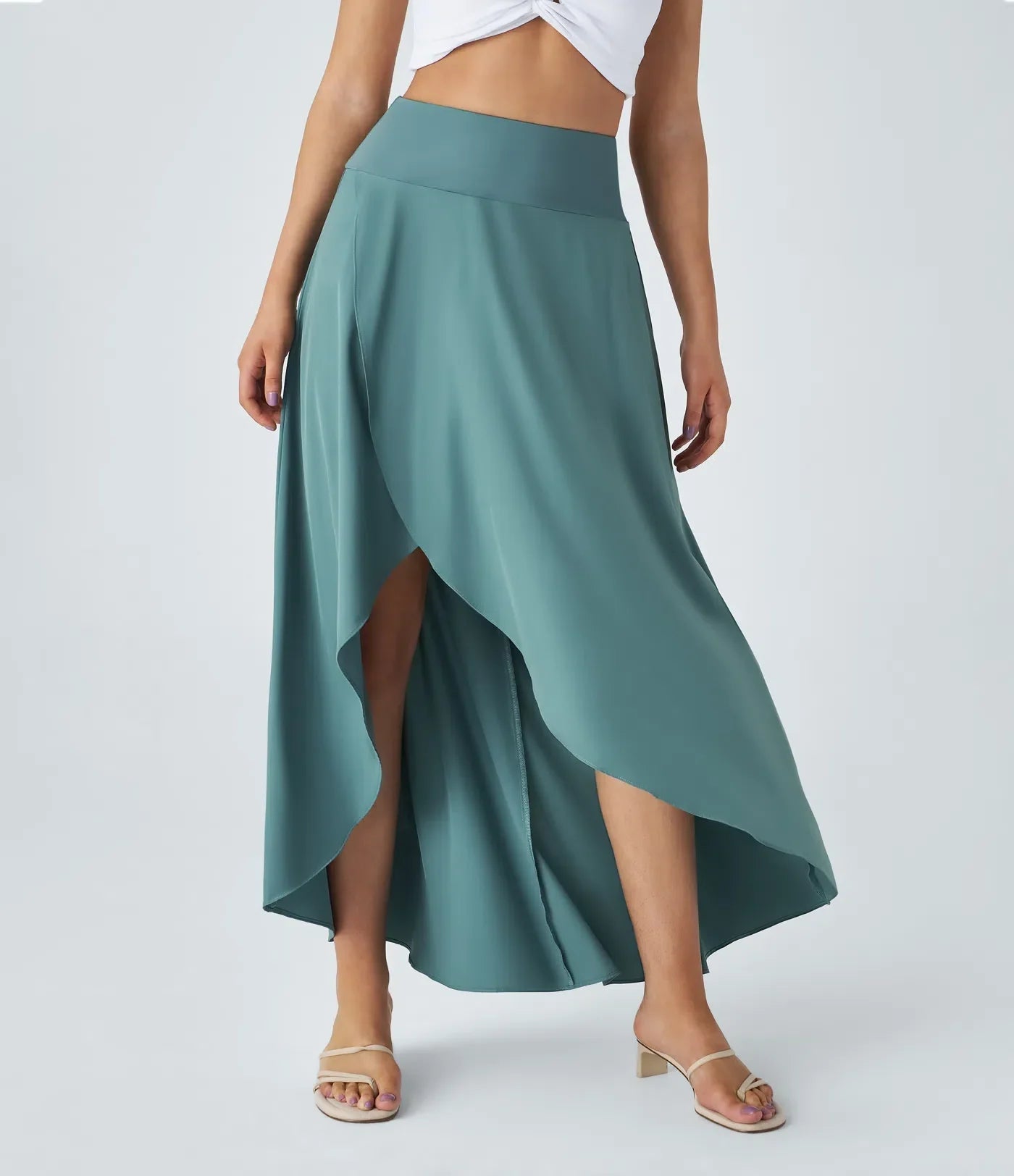 CWR Natalia | Split Comfortable Skirt