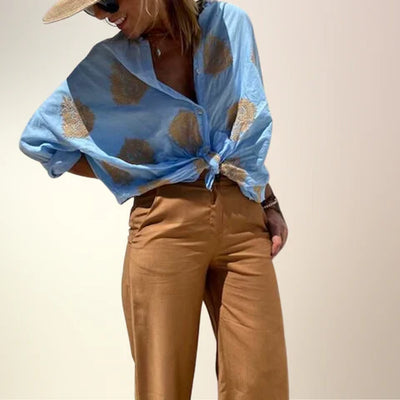 Evania Lyon™ I Gaby - Blouse Légère et Chic