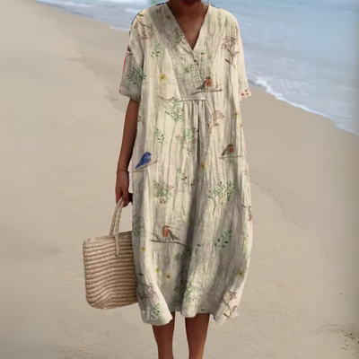 Nicole | Summer Dress with Flowers