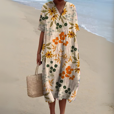 Nicole | Summer Dress with Flowers