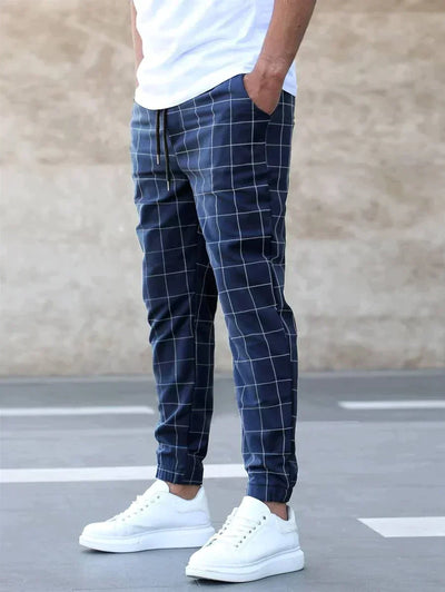 Presley™ - Pantalon Élégant avec Motif à Carreaux