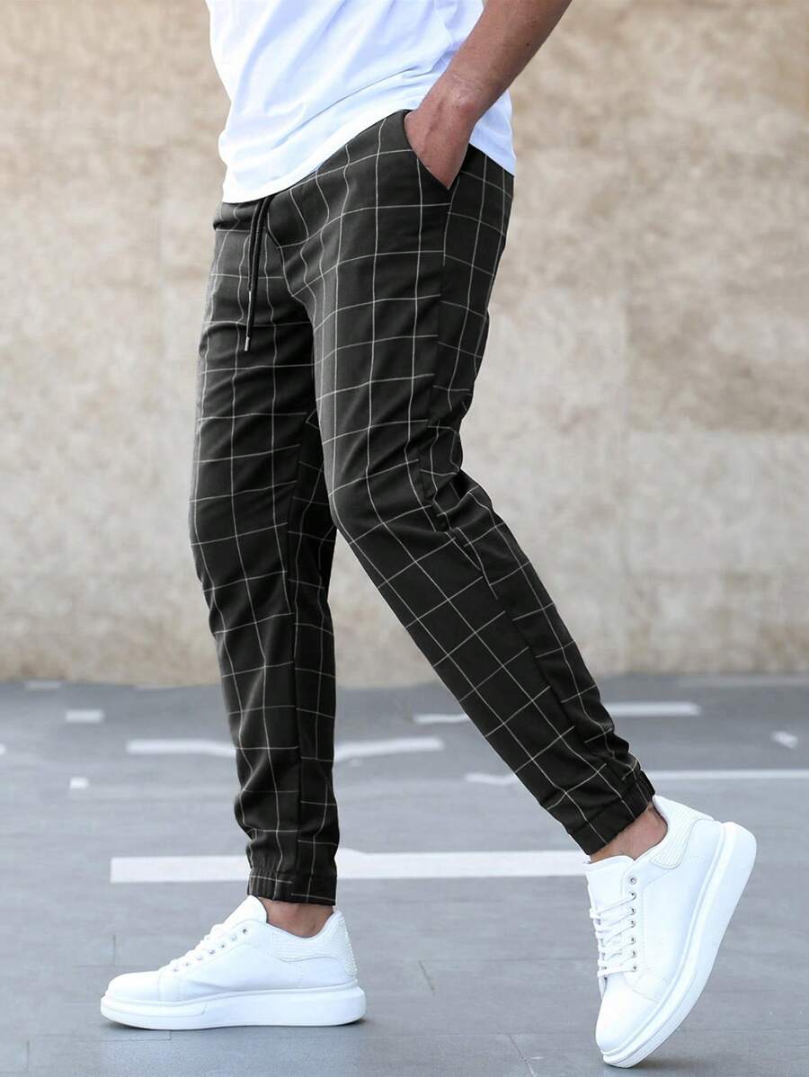 Presley™ - Pantalon Élégant avec Motif à Carreaux