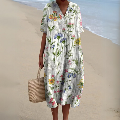 Nicole | Summer Dress with Flowers