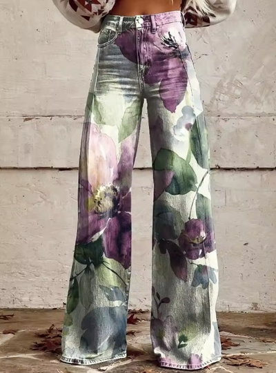 EVANIA | Pantalon Vintage Boho