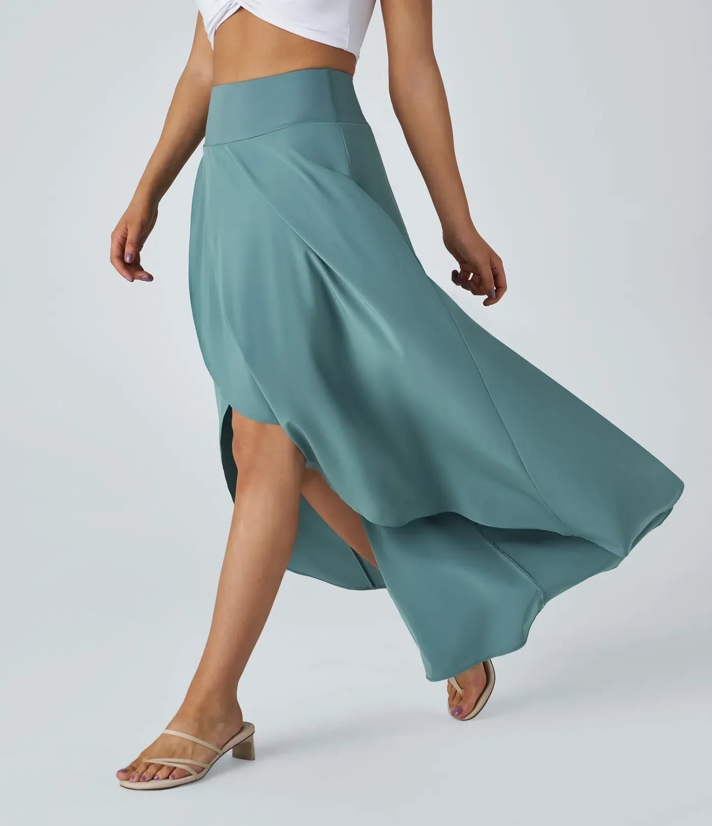 CWR Natalia | Split Comfortable Skirt