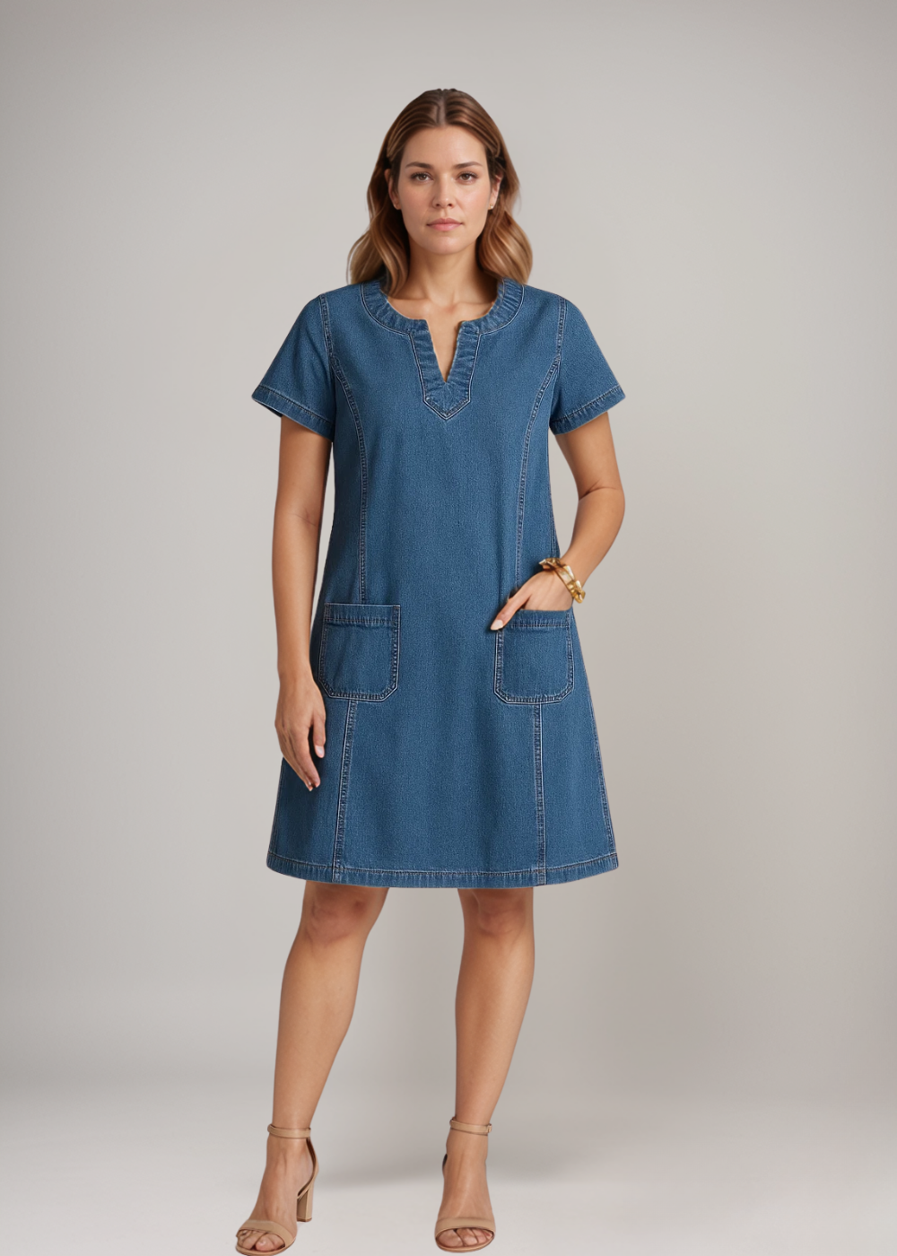CWJ Raquel™ | Jeans-Tuniekjurk met Zakken