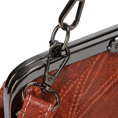 Mila | Timeless vintage bag with elegant flap clasp