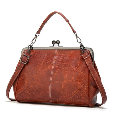 Mila | Timeless vintage bag with elegant flap clasp