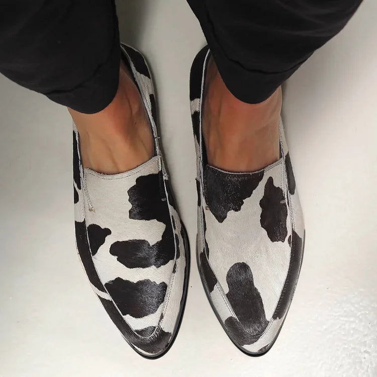 LIVIA | Elegant loafers with a small heel