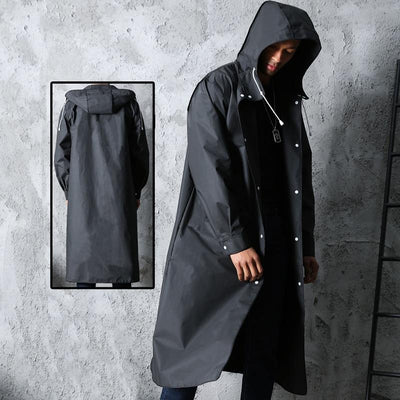 StormGuard™ - Long Waterproof Rain Jacket with Hood