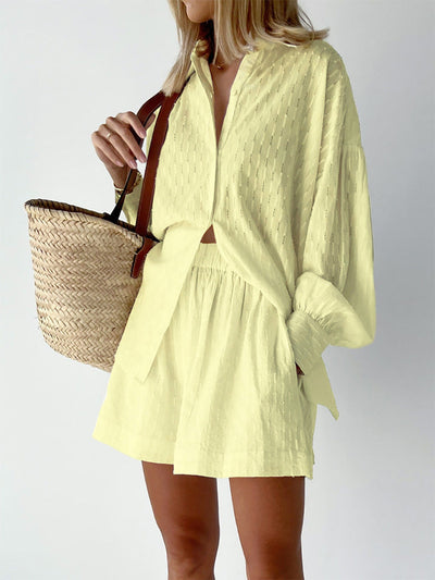 Maud | Ensemble Chemise & Shorts Chic