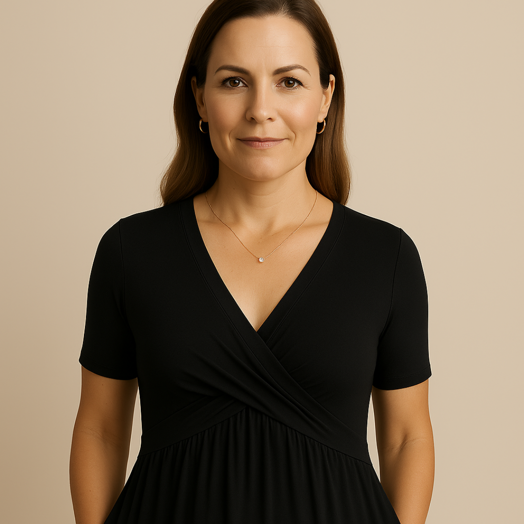 ANNELIES – ROBE MAXI A-LIGNE LÉGÈRE