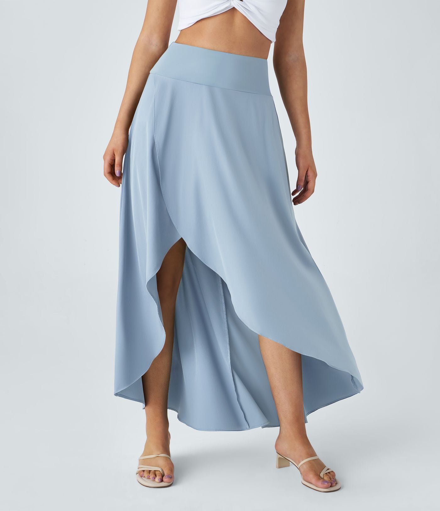 CWR Natalia | Split Comfortable Skirt