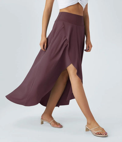 CWR Natalia | Split Comfortable Skirt