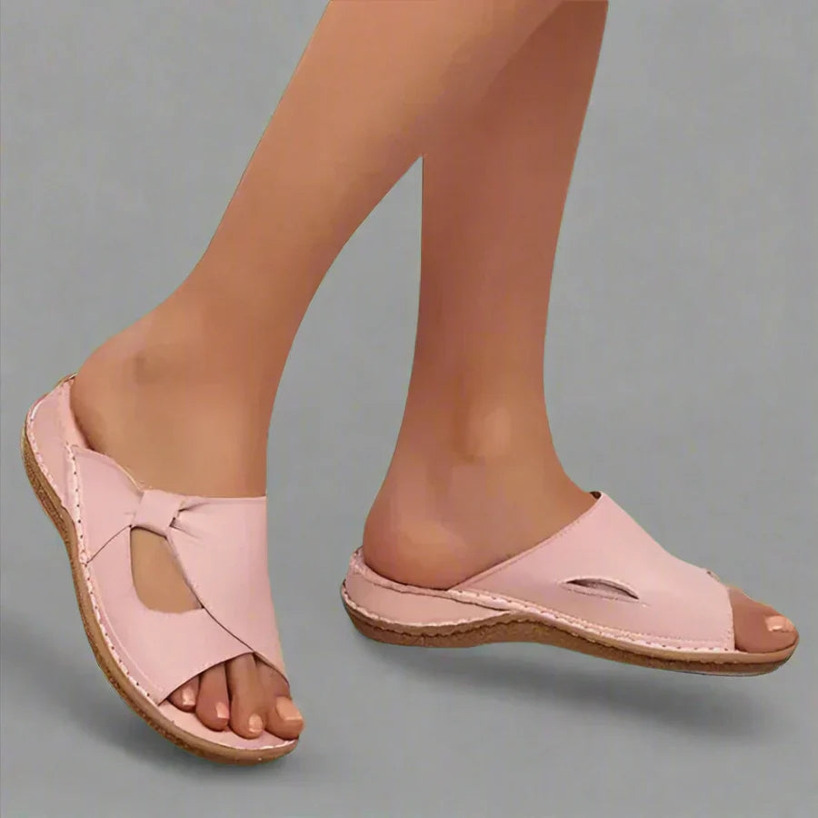Yvonne | Premium leren orthopedische sandalen