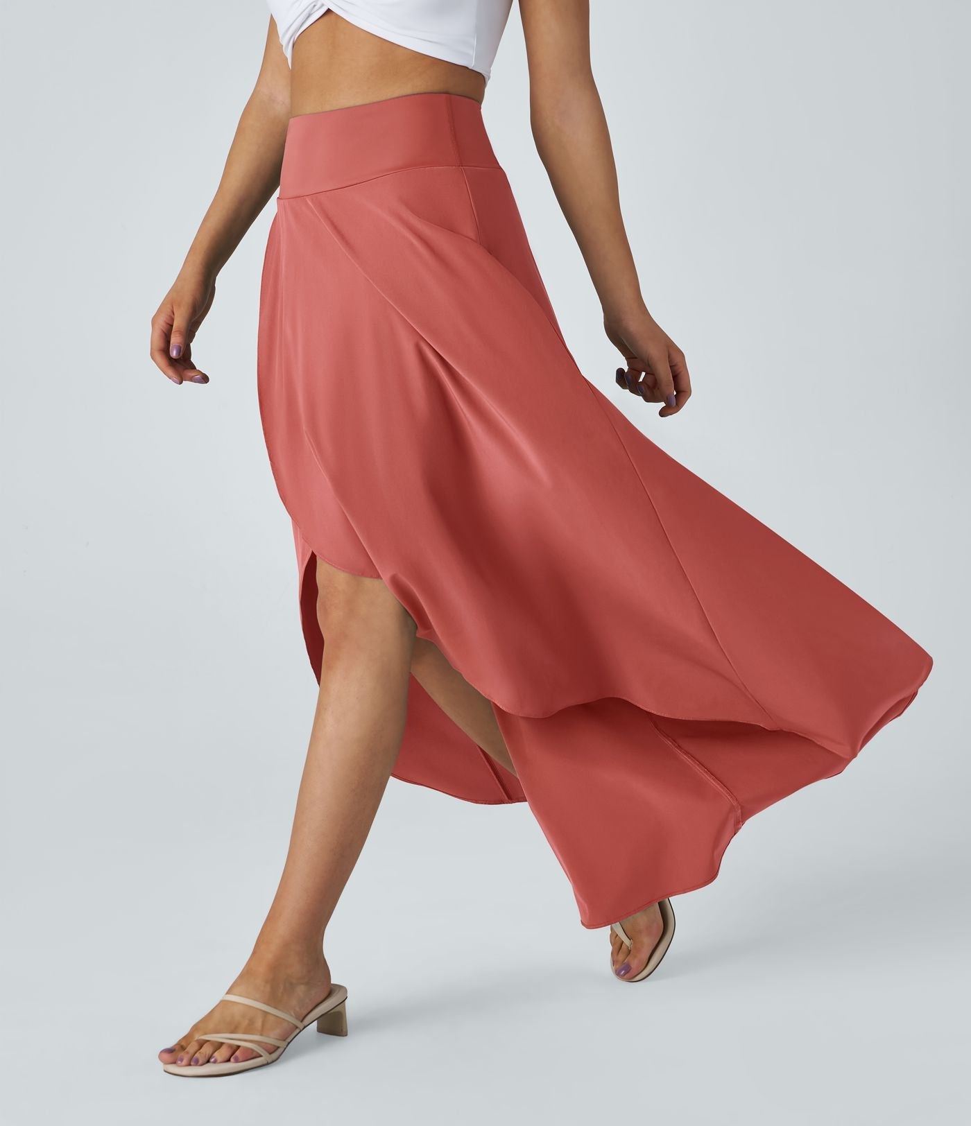 CWR Natalia | Split Comfortable Skirt