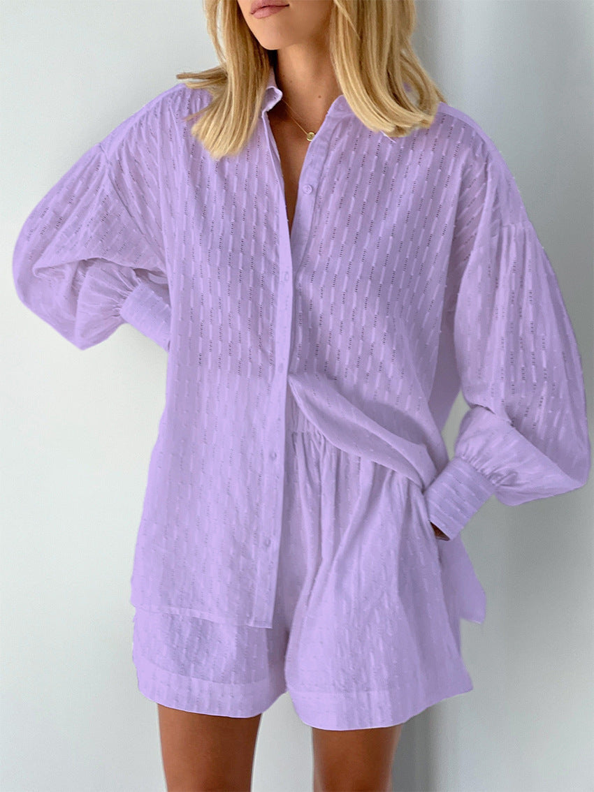 Maud | Ensemble Chemise & Shorts Chic
