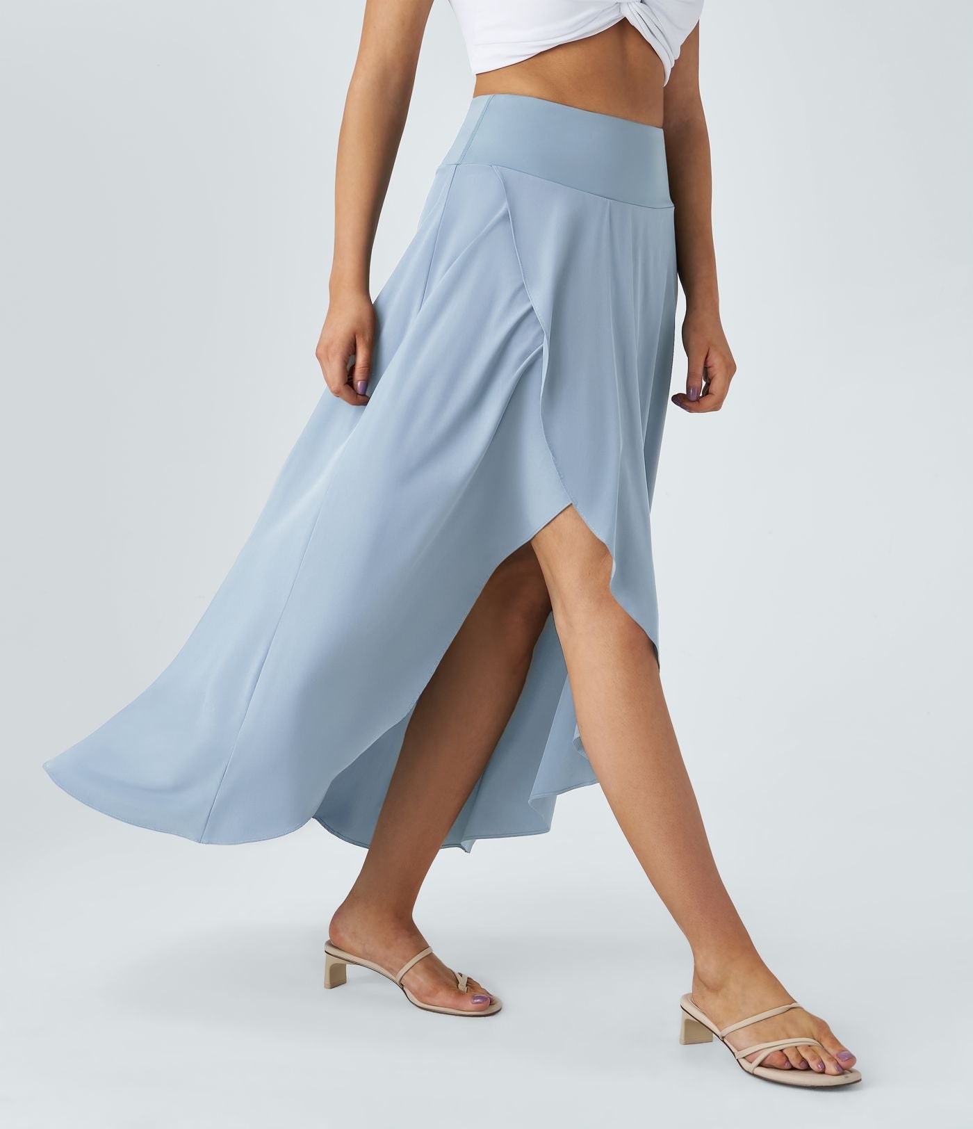 CWR Natalia | Split Comfortable Skirt