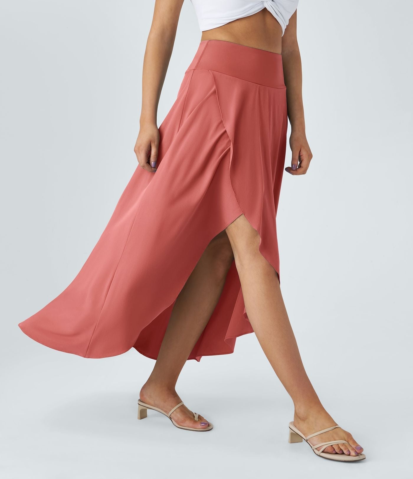 CWR Natalia | Split Comfortable Skirt