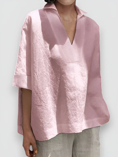 Olga | Blouse Col V