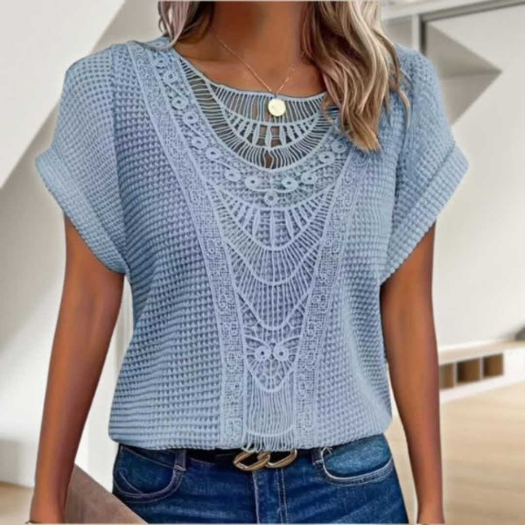 Sophie - top en dentelle chic et élégant