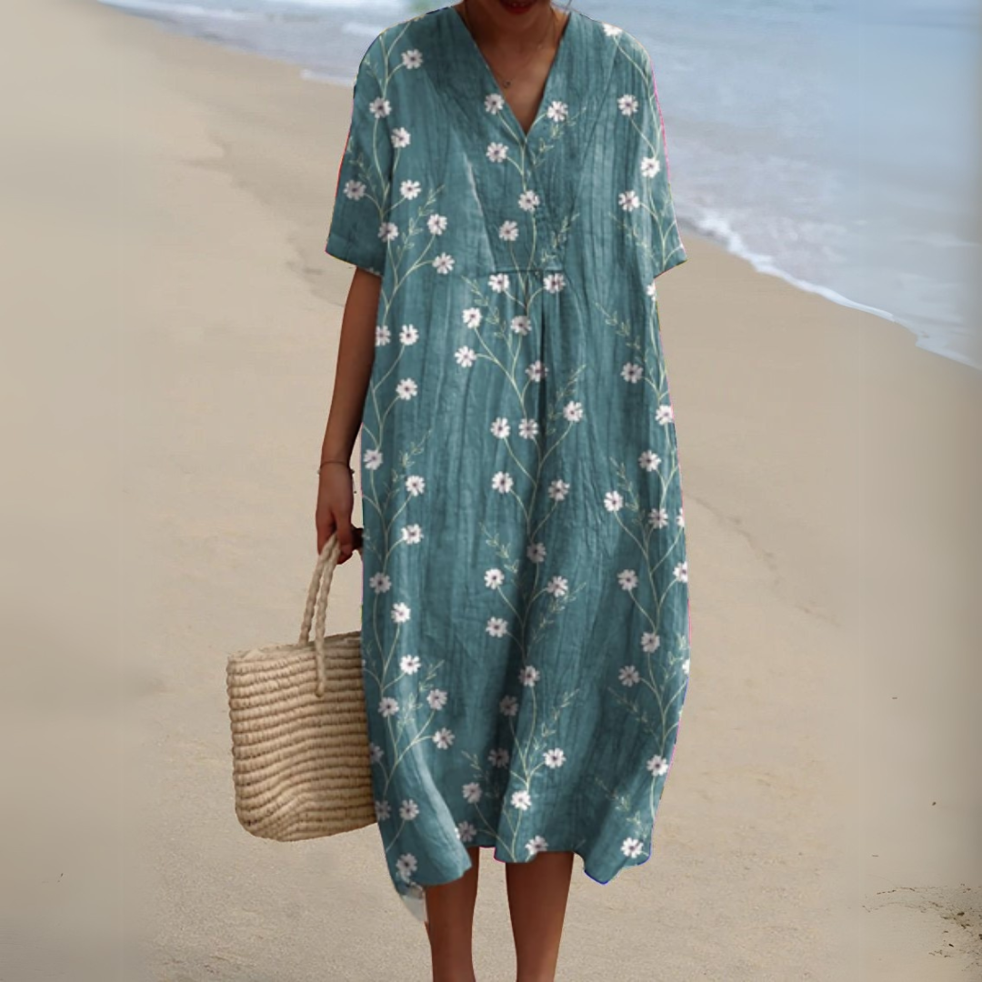 Nicole | Summer Dress with Flowers