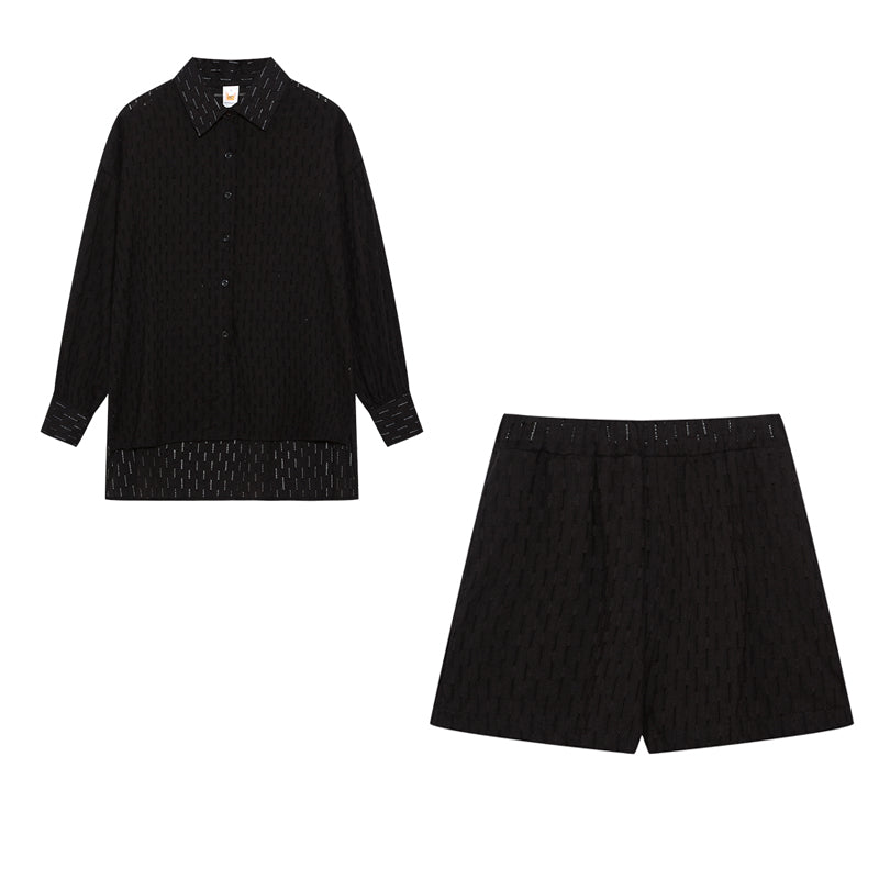 Maud | Ensemble Chemise & Shorts Chic