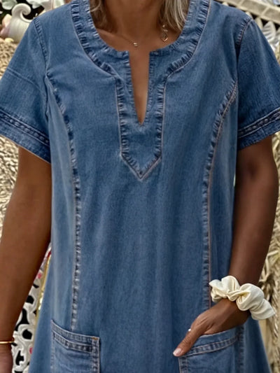 CWJ Raquel™ | Jeans-Tuniekjurk met Zakken