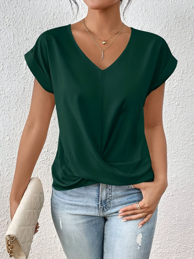 Sophie™ | Casual T-shirt with V-neck heart