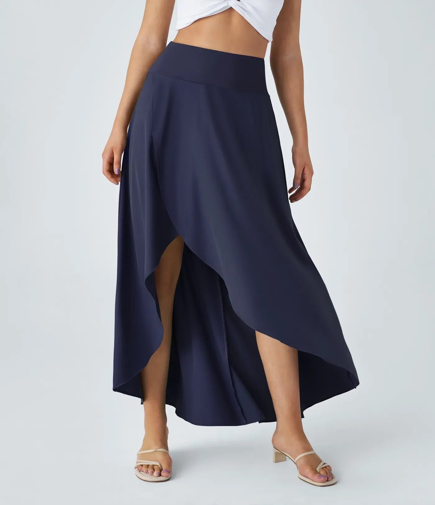 CWR Natalia | Split Comfortable Skirt