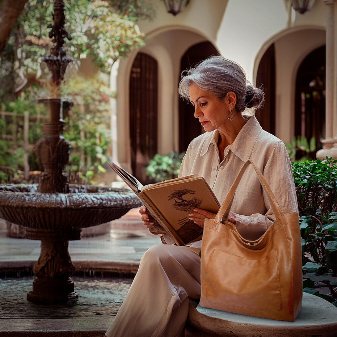 Ringelblume | Squisita Sac à Bandoulière de Luxe en Matériau Doux
