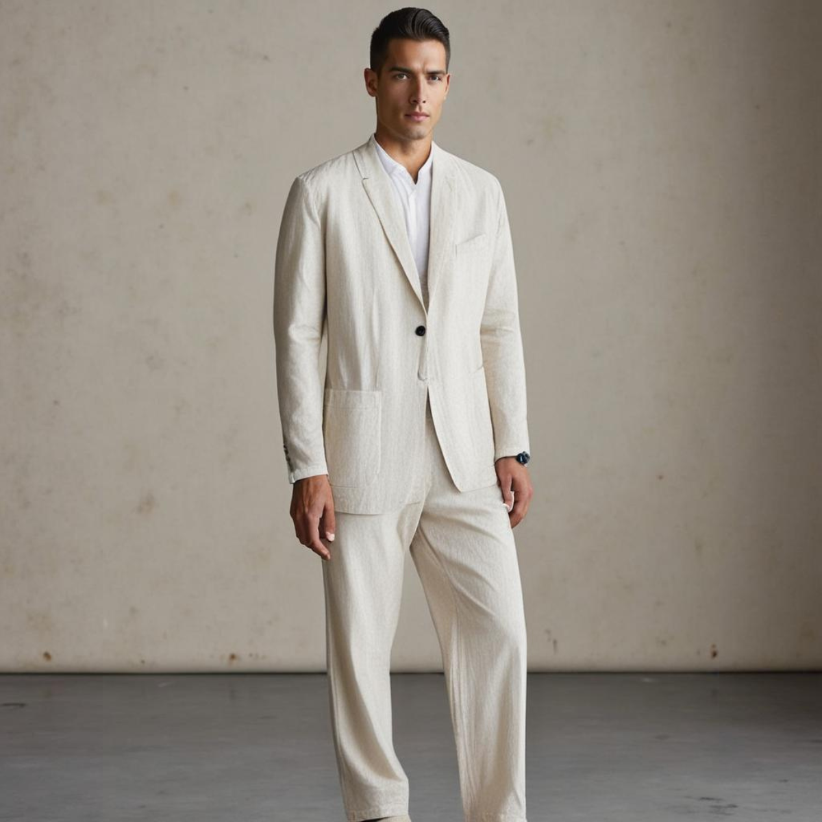 OCTAVIO | ELEGANTE LINNEN JURK