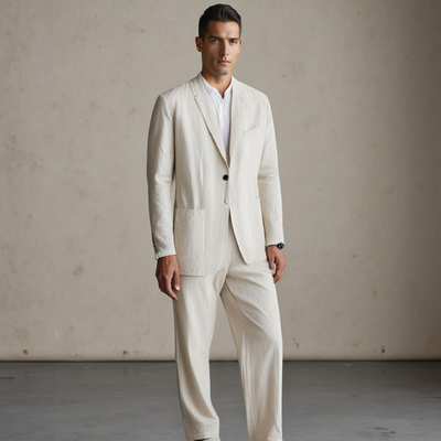 OCTAVIO | ELEGANTE LINNEN JURK