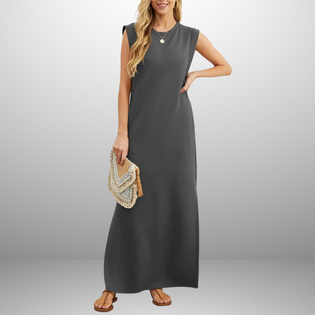 EMMA | Long Flowing Anti-Crease Dress