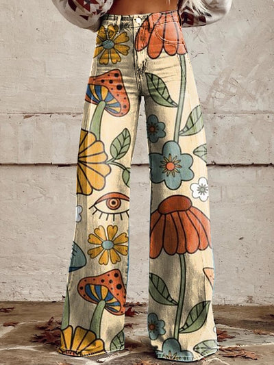 EVANIA | Pantalon Boho Vintage