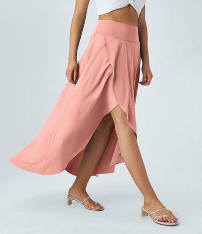 CWR Natalia | Split Comfortable Skirt