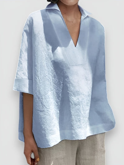 Olga | Blouse Col V