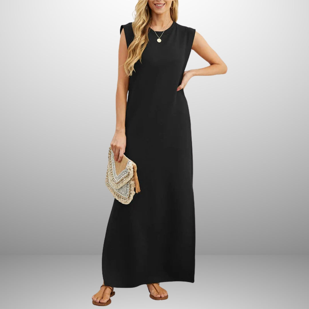 EMMA | Long Flowing Anti-Crease Dress