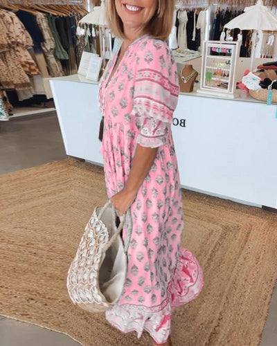 CWJ Hilga™ | Boho-tunika met kwastjes