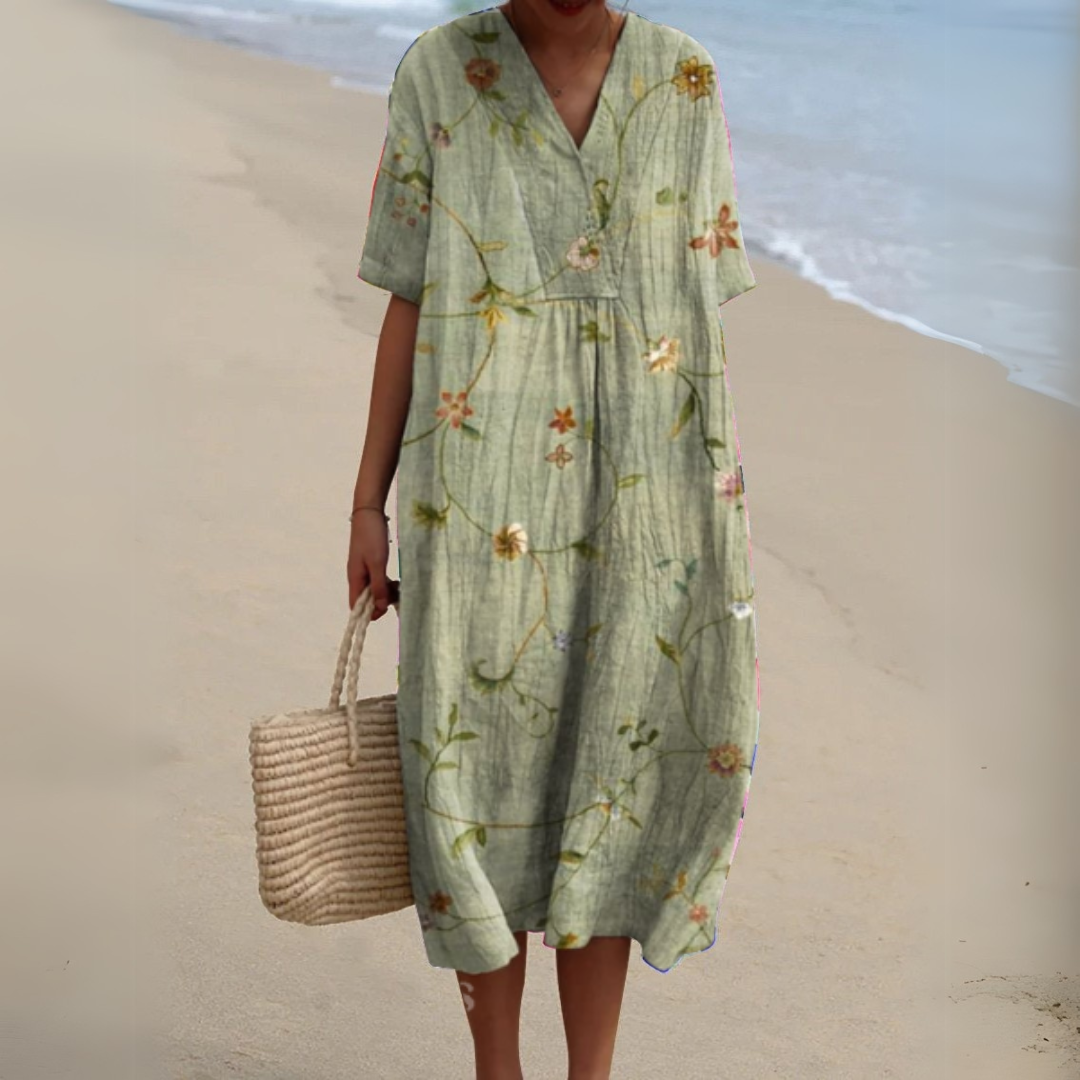 Nicole | Summer Dress with Flowers