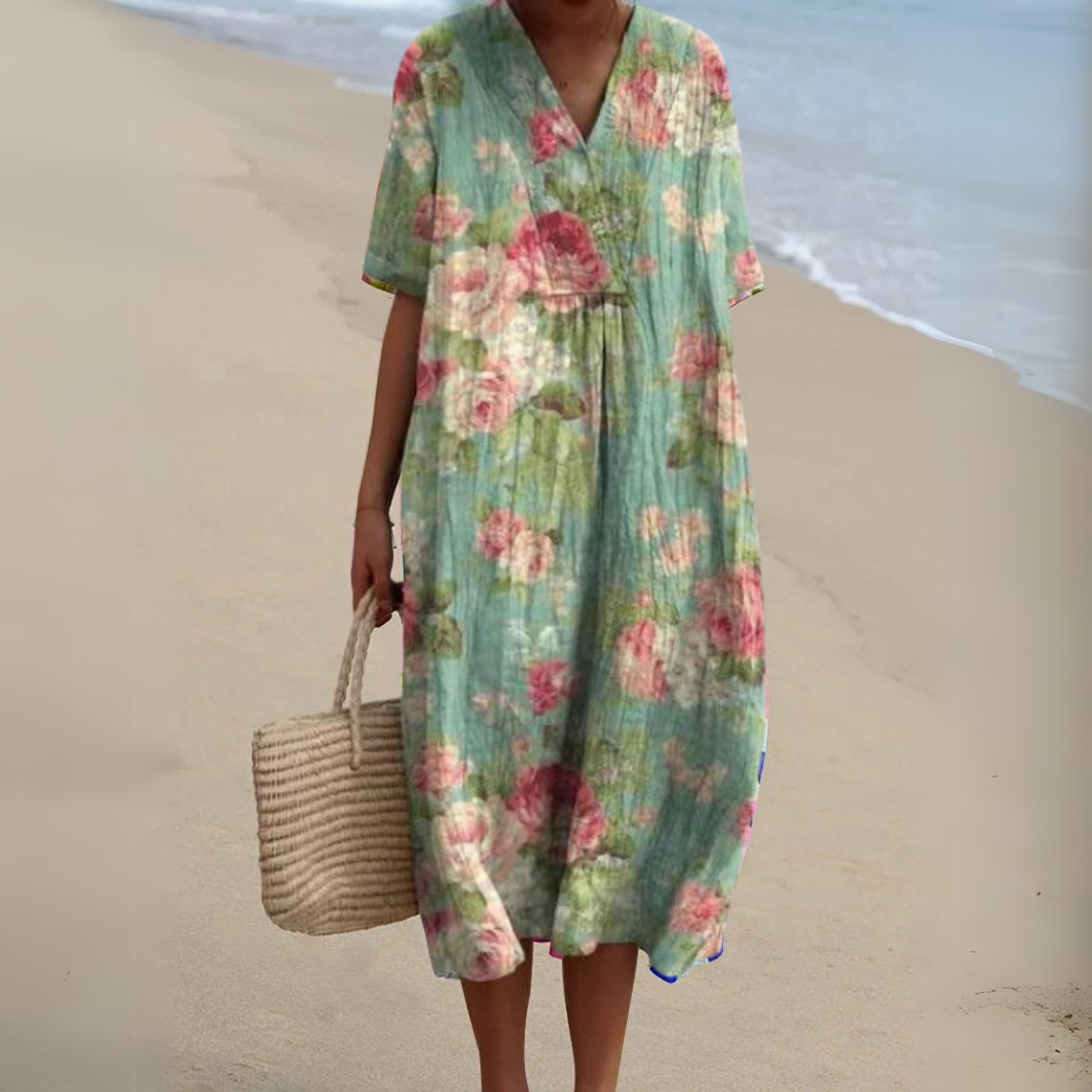 Nicole | Summer Dress with Flowers