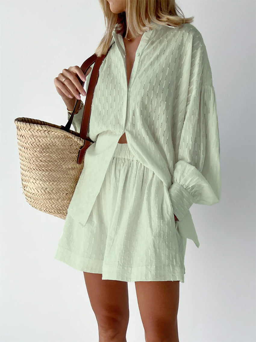 Maud | Ensemble Chemise & Shorts Chic