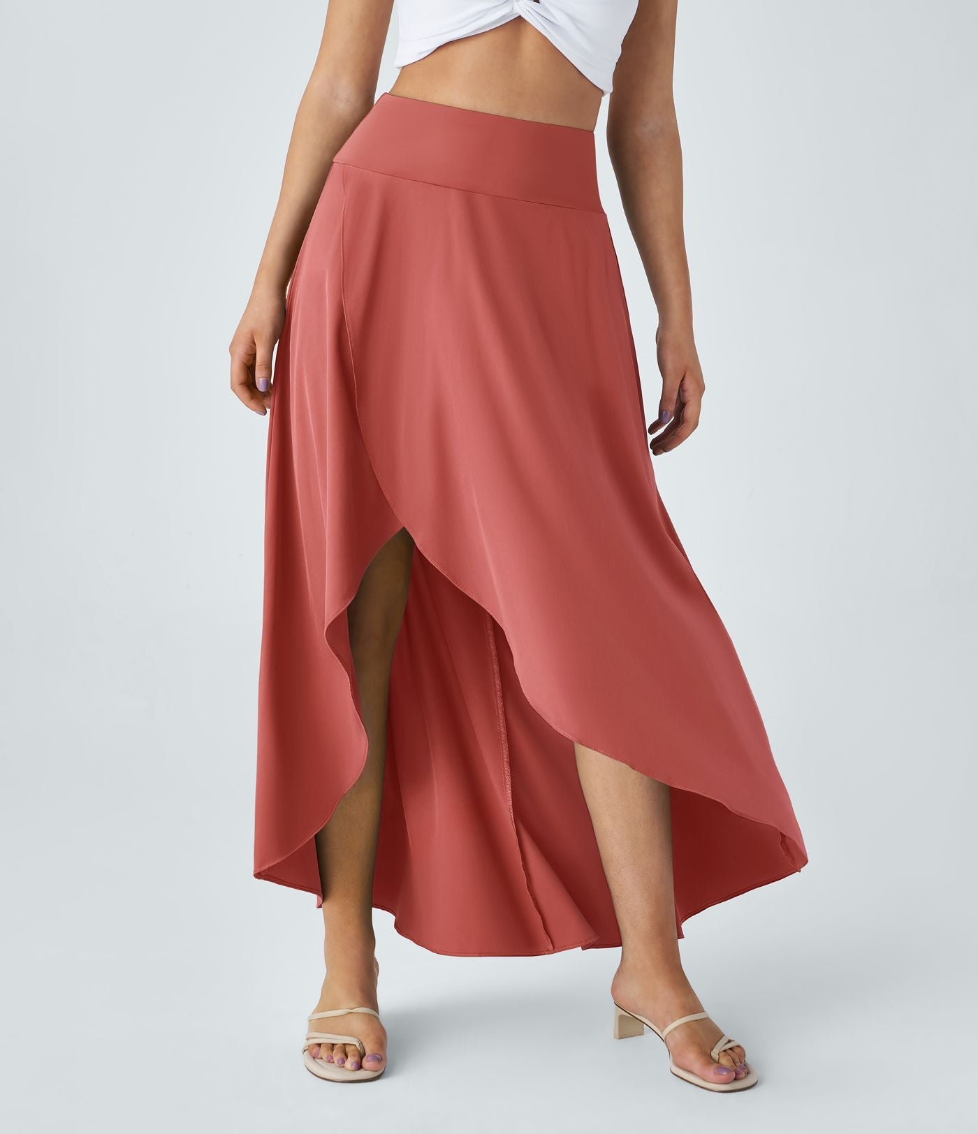 CWR Natalia | Split Comfortable Skirt