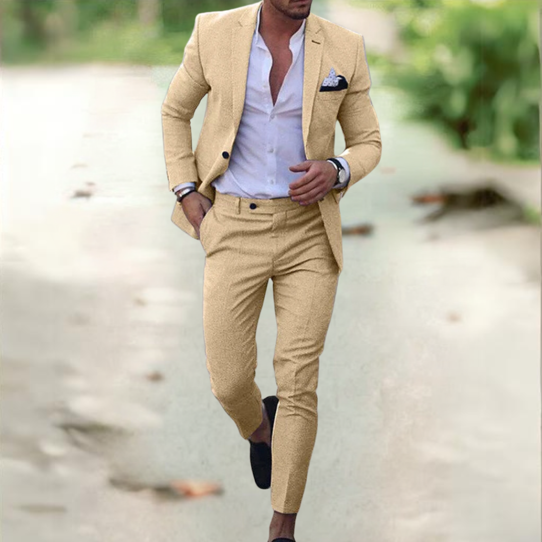 Simone - Costume Élégant  (Veste + Pantalons)