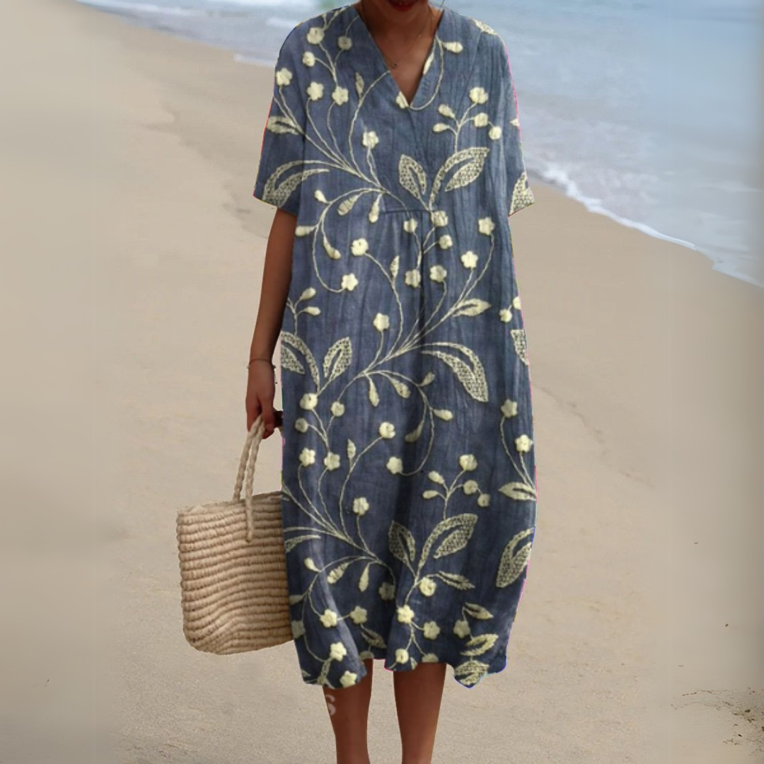 Nicole | Summer Dress with Flowers