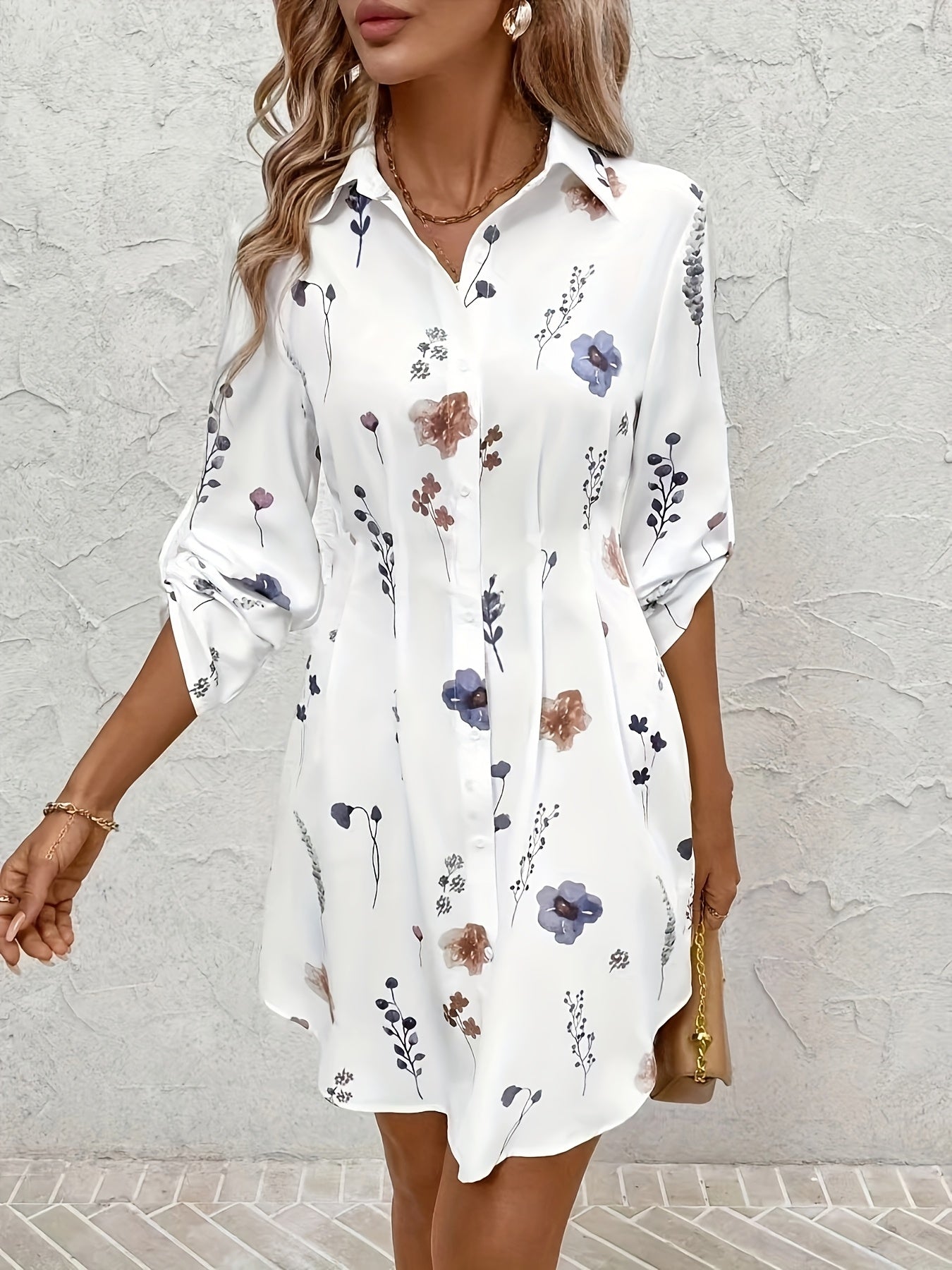 Mayke | Robe Fleurie Élégante
