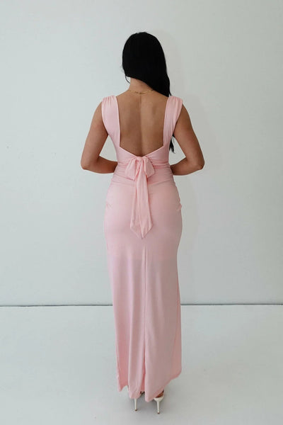 Claire™ | Figure-Enhancing Split Dress with Ruffles